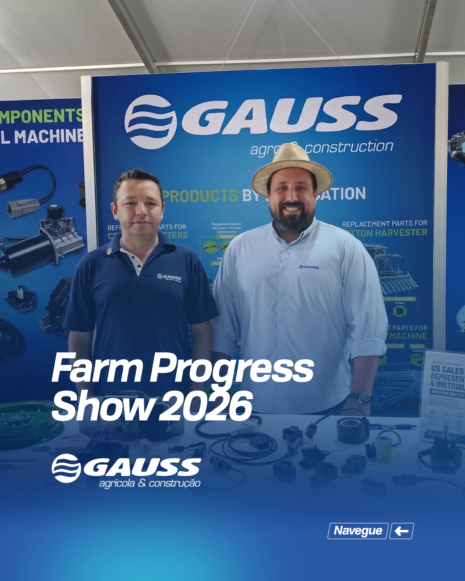 Gauss na Farm Progress Show 2026