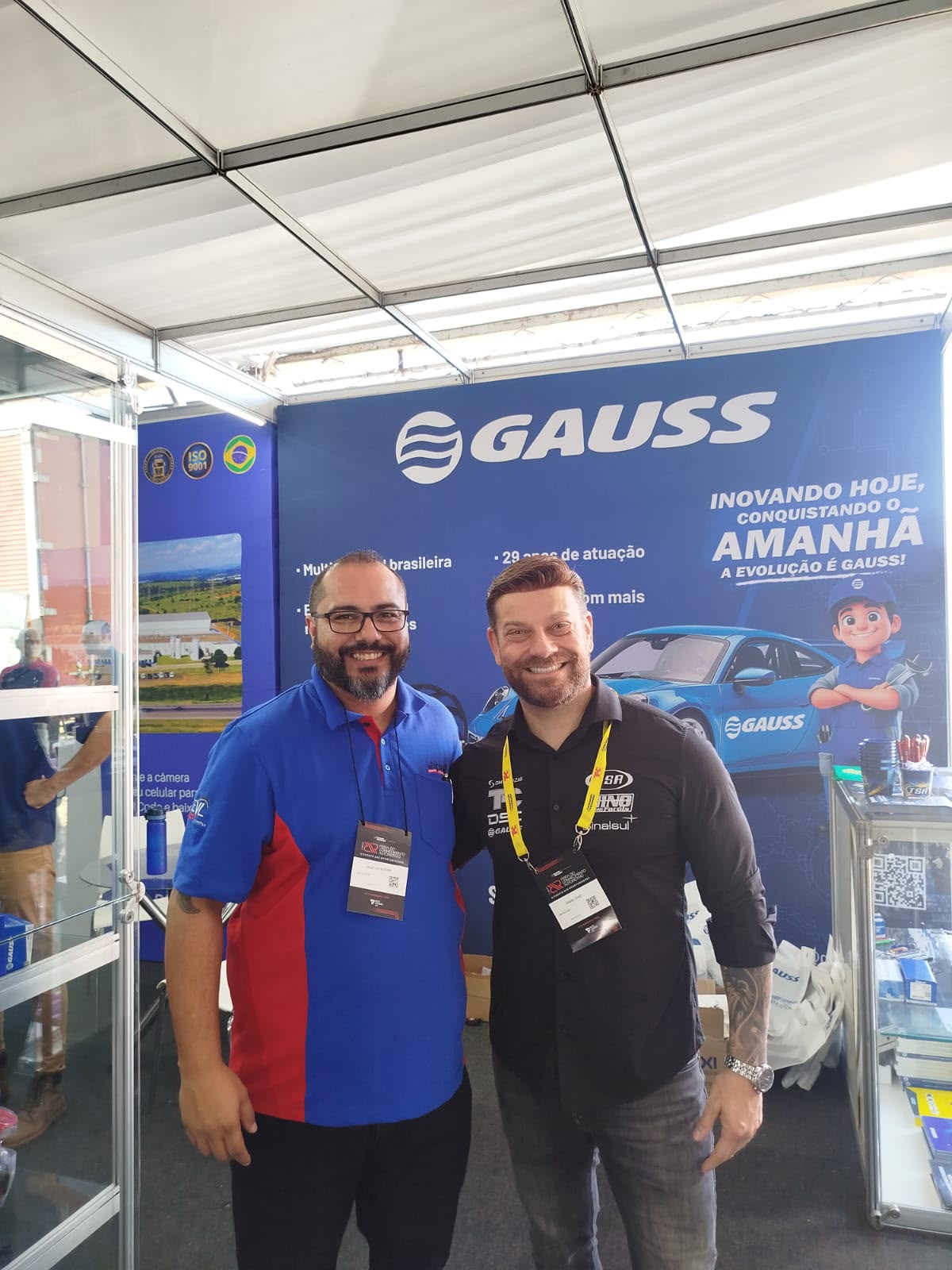 Gauss participa da feira do conhecimento