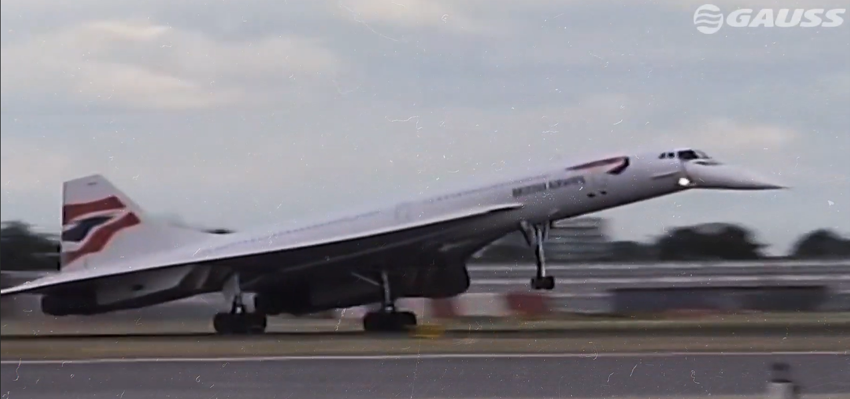 avião Concorde