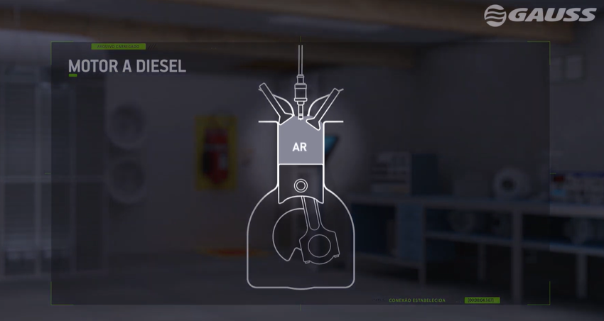 Funcionamento do motor a diesel