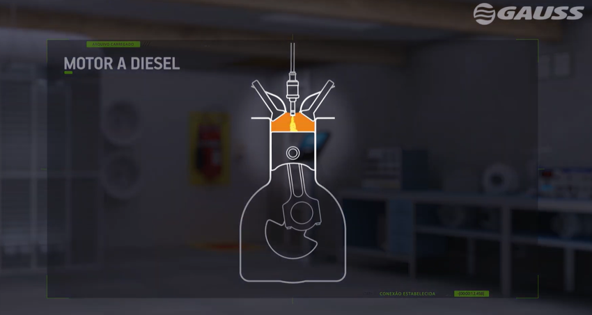 Funcionamento do motor a diesel