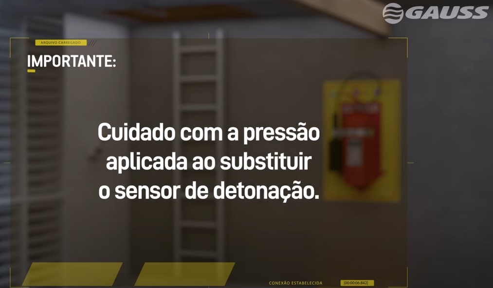 cuidados ao substituir o sensor de detonação