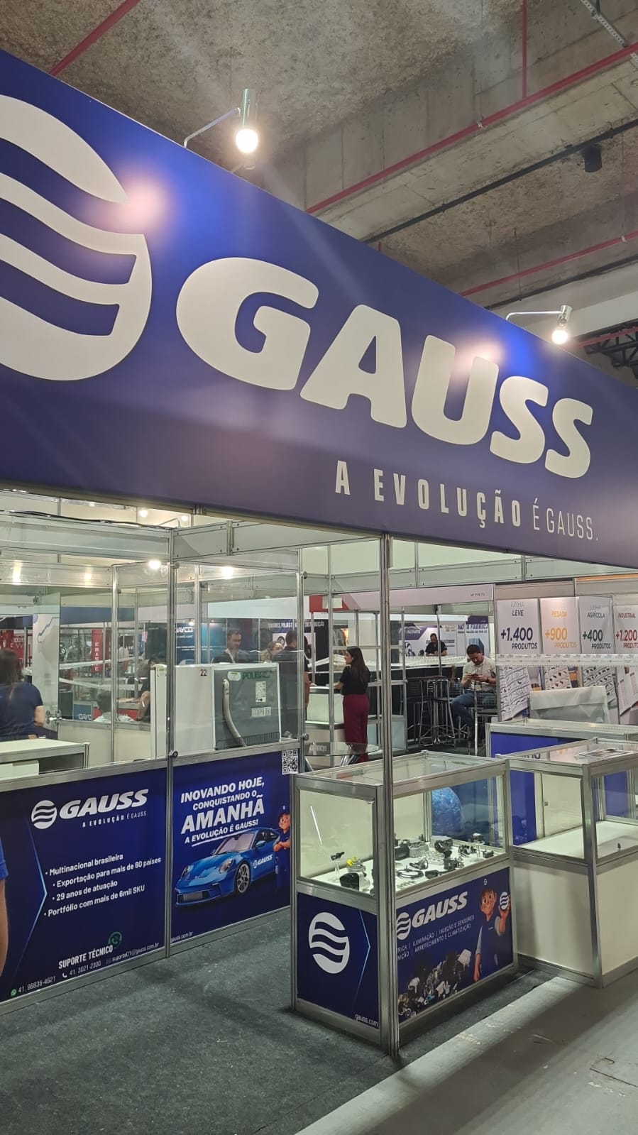 Gauss na 10° edição da Expo Peças