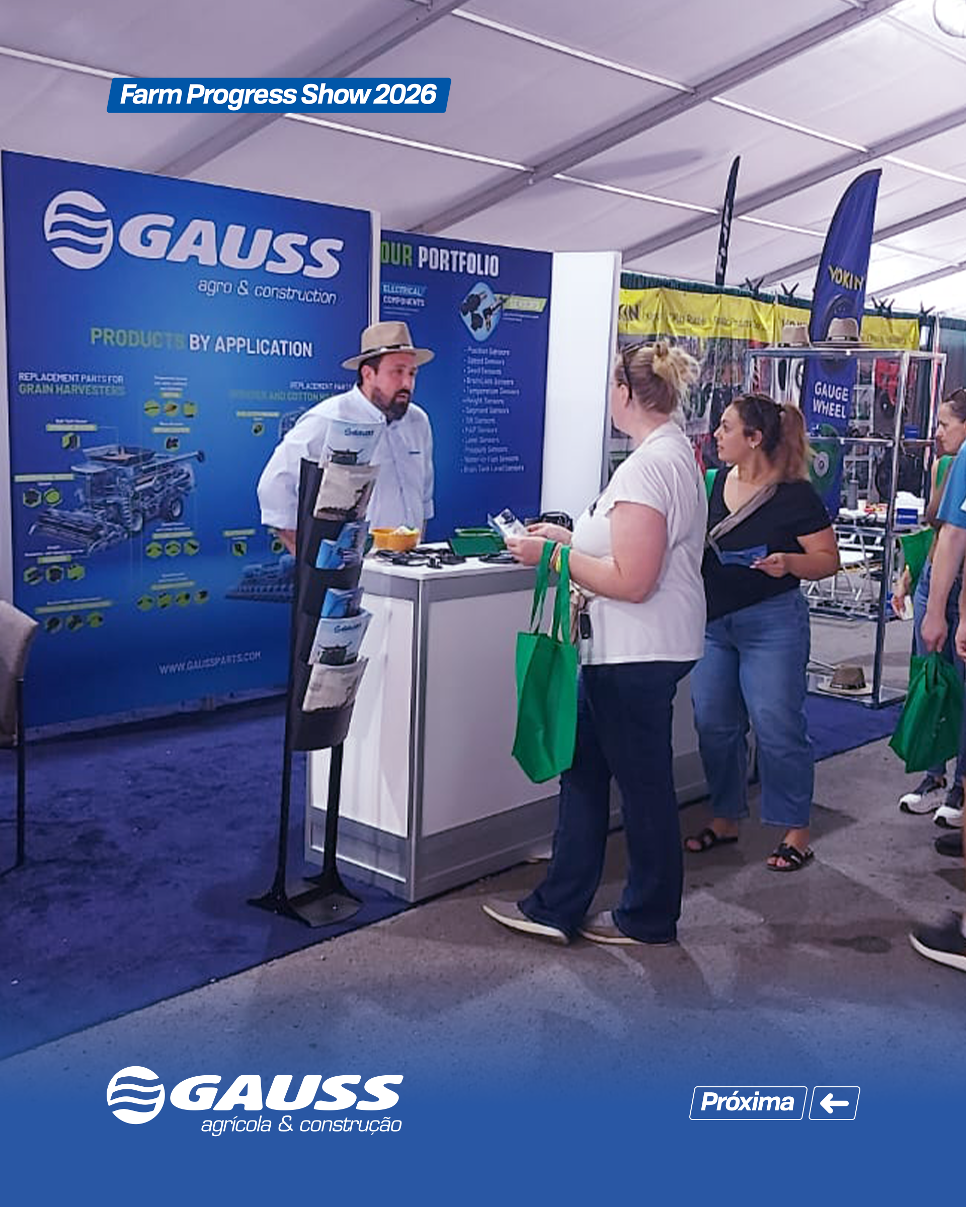 Gauss na Farm Progress Show 2026