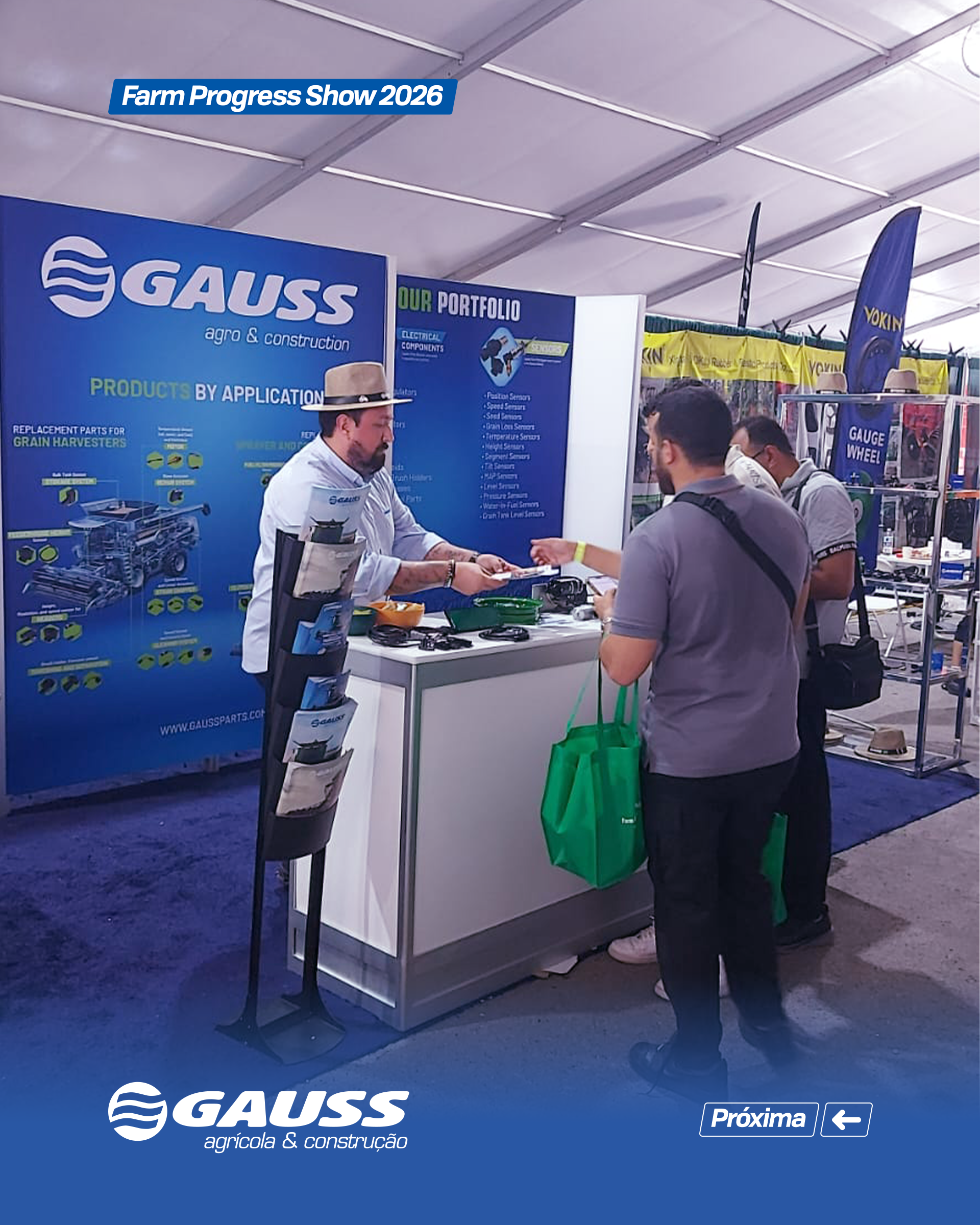 Gauss na Farm Progress Show 2026