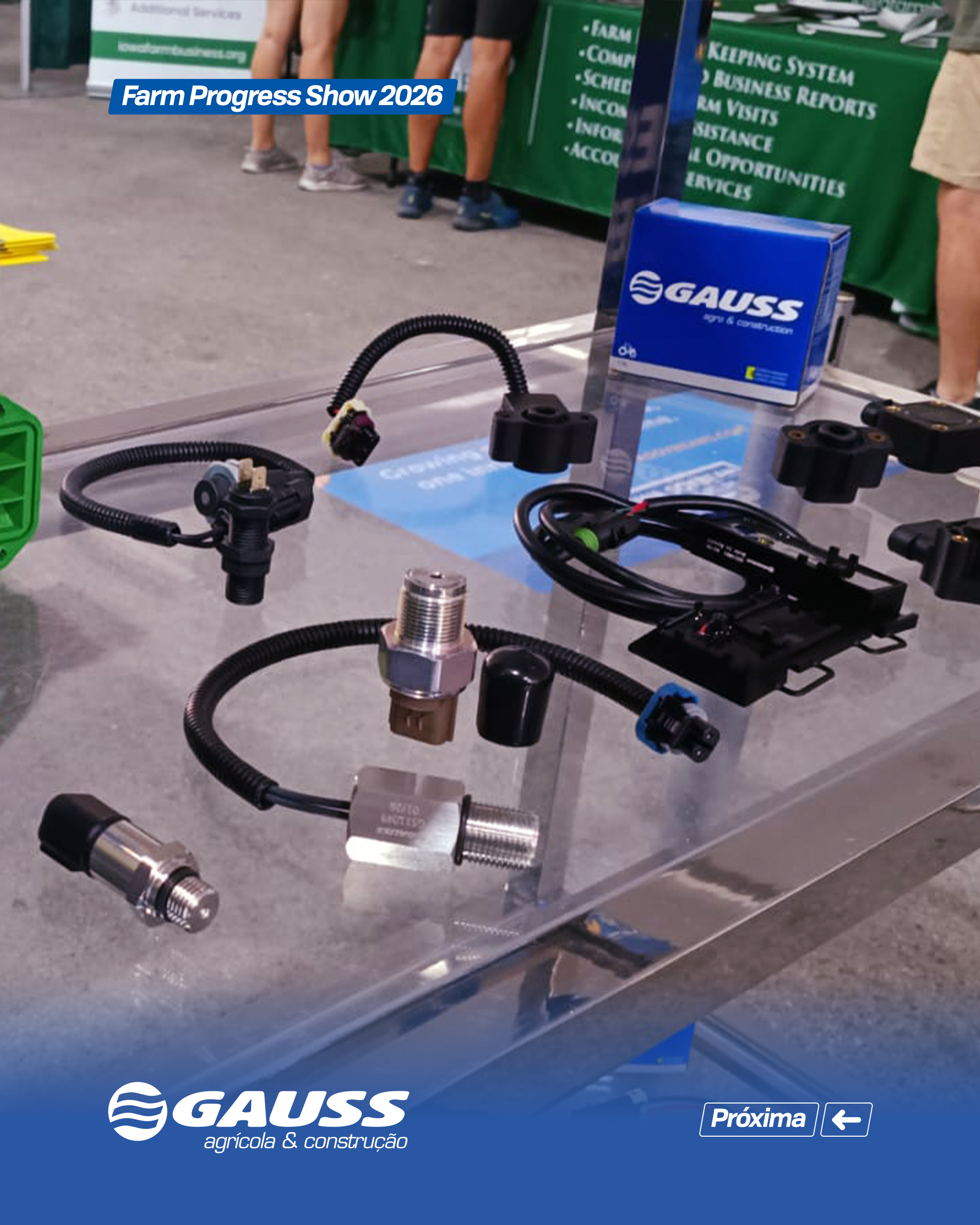 Gauss na Farm Progress Show 2026
