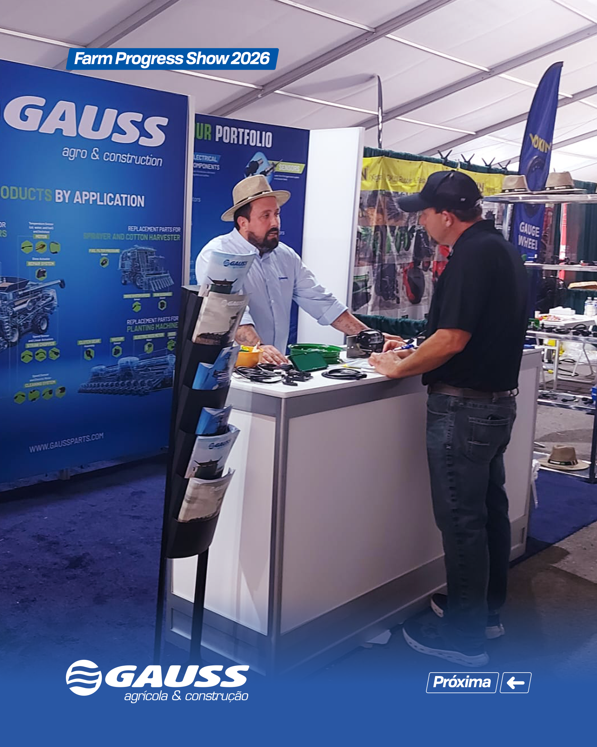 Gauss na Farm Progress Show 2026